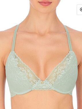 NWOT NATORI Cherry Blossom Convertible Spacer Push-Up Bra Size 30DD